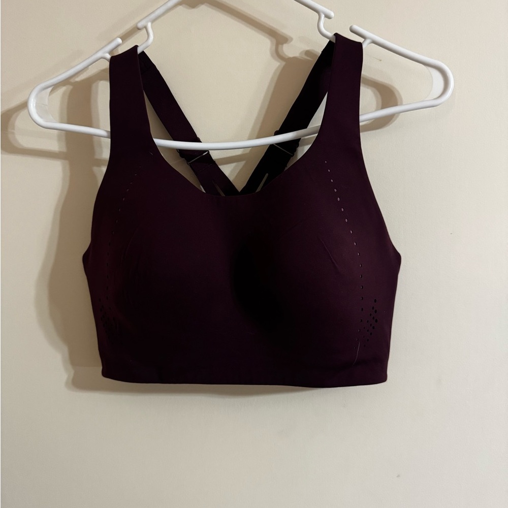 Lululemon Purple Sports Bra Racerback Design